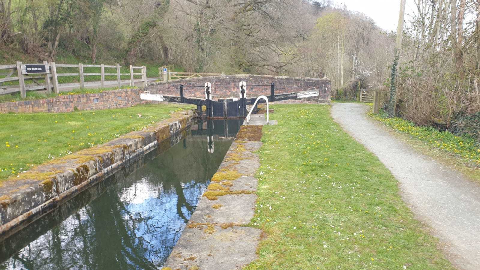 The canal between Newtown and Abermule. Picture: CB Photography.
