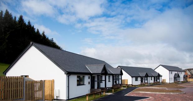 County Times: The new homes are the first Passivhaus standard homes to be completed for Powys County Council