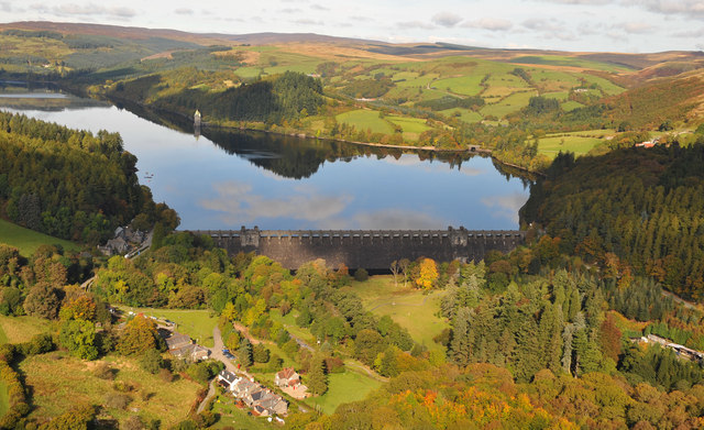 Lake Vyrnwy. Picture: Geograph.