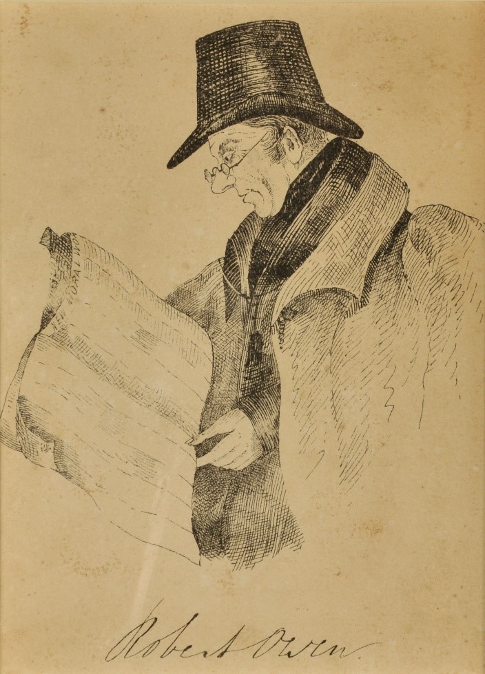 A picture of Robert Owen.