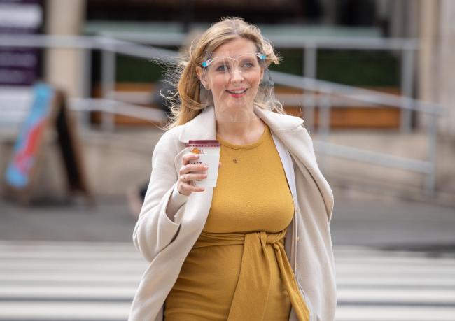Rachel Riley arrives at the Royal Courts of Justice in London, for a libel case between the television presenter and a former senior aide to ex-Labour leader Jeremy Corbyn. The 35 year old who appears in the Channel 4 show Countdown, says she was
