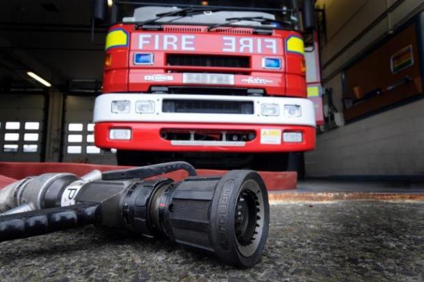 Firefighters were called to a fire in Llanymynech