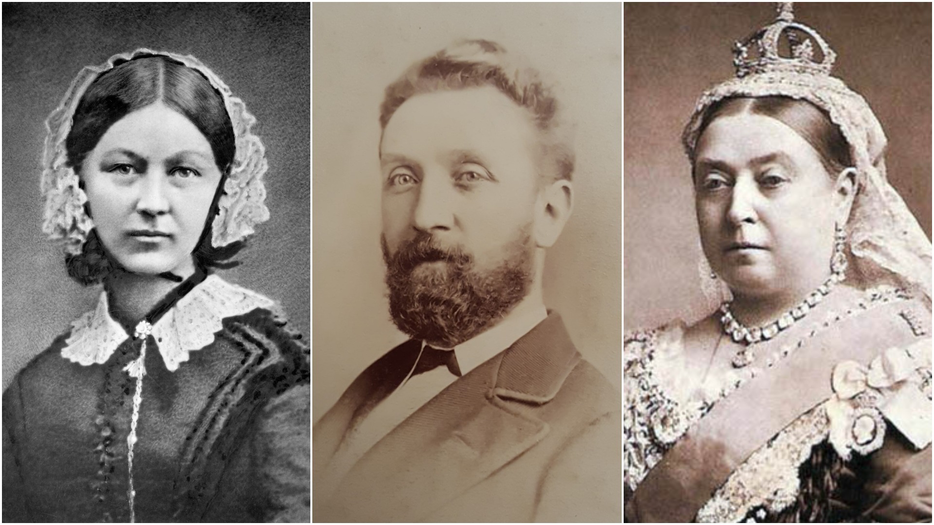 Florence Nightingale, Sir Pryce Pryce-Jones and Queen Victoria
