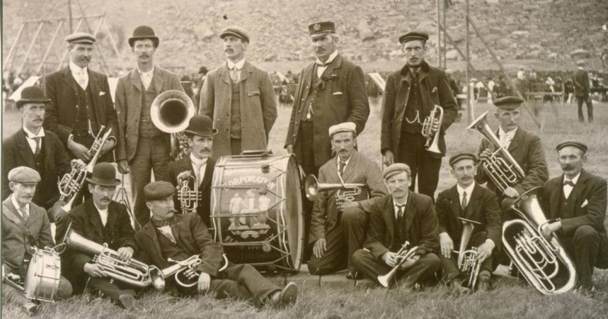 The forgotten brass bands which brought music to the Powys valleys