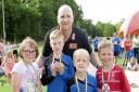 Welsh legend John Hartson at an event in Berriew.