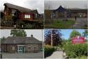 From top left clockwise: Llanbedr Church in Wales School, Churchstoke County Primary School, Castle Caereinon Church in Wales School and Llanfihangel Rhydithon County Primary School are currently being considered for closure