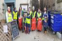 The Hanging Gardens becomes a Litter Picking Hub
