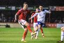 Ryan Sears in action for Wales C. Picture by Nik Mesney/FAW.
