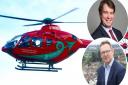 Craig Williams MP and Russell George MS are campaigning to save Welshpool Air Ambulance base.