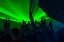 Officers from Dyfed-Powys Police broke up a rave in the Brecon area in the early hours of this morning.