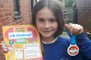 Gweni Roberts, 11, will embark on her first ever 10K run for two local causes.