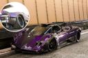 The Pagani Zonda previously owned by Lewis Hamilton crashed in Conwy.