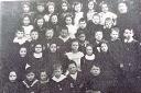 Welshpool National School pupils in around 1910.