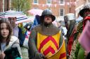 The entire community dressed up to celebrate Montgomery Castle's 800th birthday last weekend.