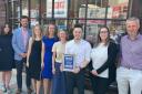 Morris Marshall & Poole's Newtown office with their award