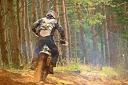 A man tragically lost his life after having a medical incident whilst riding in a Powys forest.