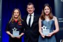The Young Achiever Award was the fourth category of the evening and was awarded to both Macy Bennett and Arianna Protheroe for their exemplary dedication and support to Service events.