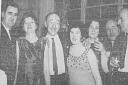Happy faces at the Pryce Jones annual ball in Newtown in 1967.