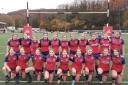 Calon Cymru under 14s girls players.
