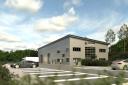What the proposed new unit on the Mochdre Industrial Estate could look like.