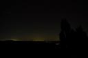 The night sky above Presteigne and Norton.