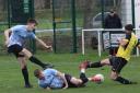 Action from Dolgellau AA's clash with Radnor Valley.