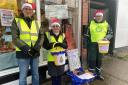 Rotarians hit the streets to raise funds.