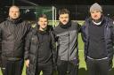 Liam Braisdell and his management team at Four Crosses Reserves.