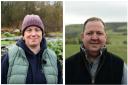 Marie Pope and Andrew Gethin were recognised for this year's Farming Connect Horticulture Award