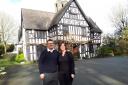 Lisa and John Brant, new owners of Maesmawr Hall Hotel