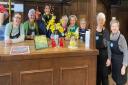 Volunteers at the Llanfair Caereinion Community Cafe.