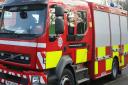 Mid and West Wales Fire and Rescue Service sent one crew to the incident.