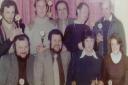 The Bricklayers Arms, Montgomery, winners of the Montgomery League dominoes knockout in 1978/79.