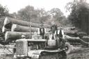 CT Memory Lane feature: Wynn's logging company, Welshpool, circa 1940