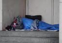 A homeless person sleeping rough in a doorway. File picture. PRESS ASSOCIATION Photo. Picture date: Tuesday February 7, 2017. Photo credit should read: Yui Mok/PA Wire.