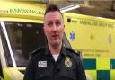 Jason Killens of the Welsh Ambulance Service