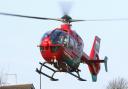 The Wales Air Ambulance was on the scene of a 