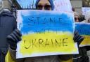 Stand with Ukraine, which many in Powys certainly are doing. Image: PA