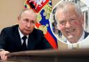 Putin's Russia has issued sanctions against Glyn Davies (inset). Main Pic: PA.