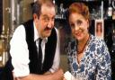 Undated handout photo issued by the BBC of Edith and Rene from Second World War sitcom 'Allo 'Allo. Picture:  BBC/PA Wire