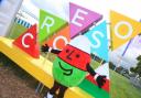 Mr Urdd, the official mascot of the Eisteddfod.