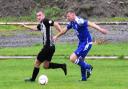 Action from Bow Street's win over Cefn Albion on Saturday. Picture by Beverley Hemmings.