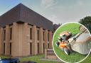 The breach related to the use of drills and lawnmowers, Wrexham Magistrates Court heard