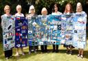 Knitters commemorate the Queen's Platinum Jubilee