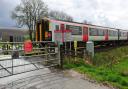 Network Rail have installed a miniature warning lights system on the Heart of Wales Line on a level crossing at the Heart of Wales Riding School, in Dolau