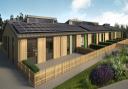 How the new Brynllywarch Special School could look when finished. Graphic from Powell Dobson architects.