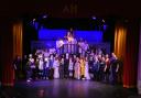 The cast of Addams Family Young@Part, made up of junior members of the Ah Players