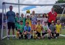 Llanidloes Junior Football Club members were presented with medals following the 2022-23 season.