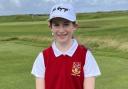 Lucy Hurst, aged 12, represented the Mid Wales County Golf Association in the Welsh Girls' Under 18 Inter County Championship at Conwy Golf Club