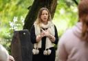 Charlotte Church has denied leading a chant she sang at an event in Wales was a sign of anti-semitism.